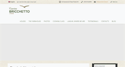 Desktop Screenshot of cascinabricchetto.it